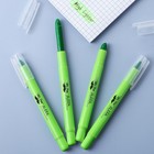 Mr  Pen No Bleed Gel Highlighter  Bible Highlighters  Green  Pack Of 4