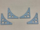  sr  Steel 6  X 1 4  Universal Weld-on Holes Gusset Diy Metal Fabrication Qty 4