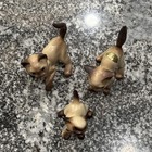 Hagen Renaker Porcelain   Ceramic Siamese Cats Lot Of 3 Cats