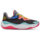 Under Armour Curry Splash 24 Black Turquoise Taxi 3028137-001 Mens Size 8-13 New
