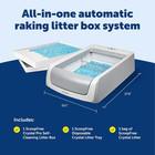 Petsafe Scoopfree Crystal Classic Self-cleaning Automatic Cat Litter Box