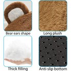 Funny Cat Bed Soft Plush Warm Pet House Cave For Cats Small Dogs Cushion Mat