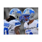 Amon Ra St Brown Jahmyr Gibbs Signed Football Poster Wall Art Print Gift 24x36