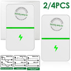 6 Pack Stop Watt Energy  Saving Device-power  Saver White Abs Material 2 Outlets