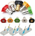 5 Pc  Spray Tip Set Replacement Size 3 5 Pressure Washer Gun Spray Nozzle