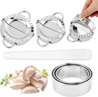 3-in-1 Stainless Steel Dumpling Maker Set  7pcs Dumpling Press Mol-d Kit With   