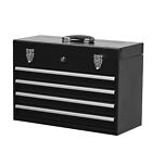 Portable Metal Tool Box 4 Drawers Tool Organizer 20 3  Tool Chest With Latches