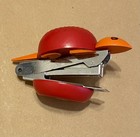 Vintage Turtle Carved Wood Retro Genuine Sz10 Stapler Novelty Office Decor Japan