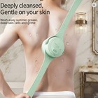 Electric Back Scrubber 360 Rotation Bath Brush Long Handle Rechargeable Shower