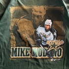 Vintage Mike Modano Shirt Mens Xl Green 1990s Dallas Stars Starter
