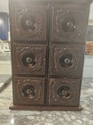 Antique Cabinet Made From Sewing Machine Drawers 10x16x14
