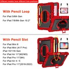 Rotating Case W Strap For Ipad A16   Mini 6 7   Pro air 11 Inch M2 M3 M4 M5