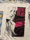 Vtg Britney Spears Femme Fatale Tour 2011 Shirt Adult Small Bay Island Pop Music