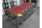 Nestaflex Expandable Skate Wheel Conveyor Belt   24  X 2 