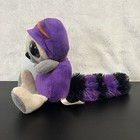 Raccoon Halloween Plush Large Eyes Cat Costume Dan Dee Collectors Choice Purple