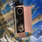 Disney Parks 2025 Pandora Clasp Opener Keychain Silver Mickey Ears New In Hand