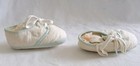 Vintage Soft Sole Baby Shoes Blue Tennis Made In Japan Infant Size 