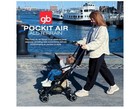 Gb Pockit Air All Terrain Ultra Compact Lightweight Travel Stroller velvet Black