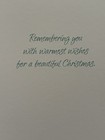 Vintage Unused Lot Of 4 Christmas Greeting Cards W envelopes Wreath Berries