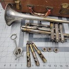 Lyric Rudolph Wurlitzer Co  Usa Vintage Trumpet With It s A Blessing Case Parts 