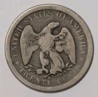 1875-s Twenty Cent Piece 20c - Good -  jxe2702-1