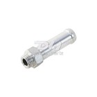 1 16  Npt Universal Aluminum Radiator Overflow Nipple Barb Fitting Under Cap
