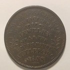 1834 H M   E I Richards Attleboro  Ma Hard Times Token Ht-151 159 L-164
