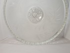 Mid Century 12  Floral Frosted Glass Ceiling Light Shade Cover Decorative 