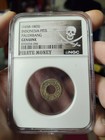 Ngc Genuine Indonesia Palembang Pitis 1658-1805 Pirate Money Tin Km 171
