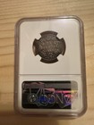 1883-h Canadian 25c Silver Quarter Antique Vintage Ngc Graded Coin