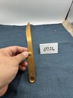 Vintage Letter Opener Brass Advertising With Ruler 1940   s 6    Long