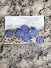 Aceo Original Mixed Media Painting Art Card Blackberries