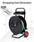 Heavy Duty Strapping Dispenser Banding Cart Equipped With Anti-retreat Pulleys