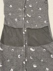 Happiest Baby 0-2m Newborn Sleep Sack Swaddle Grey Space Print Cotton   Mesh