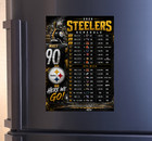 Pittsburgh Steelers 2026 Regular Schedule Magnet  5 X 7 Inches  High Def