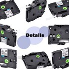 Compatible Brother P-touch Tz-231 Tze-231 12mm Label Maker Tape 1 2  Ptd210 D200