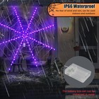 12ft Light Up Spider Web Halloween Decorations For Outdoor Indoor Yard Decor