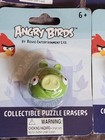 Angry Birds Puzzle Erasers Lot Of 6 - New Old Stock