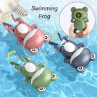 Bath Toy cute Animal Clockwork Bathtub Swimming Pool Toy baby Bath Toys For Todd