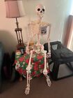 Crazy Bonez Pose-n-stay Life Size 6 Ft Skeleton With Realistic Posable And Movab
