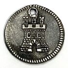 Colombia 1756-1796 Silver 1 4 Real Km  A30 Scarce Au  Holed