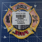 Police Fire Id Patch Collectible New Sew On Patch Austin Texas Fire Dept