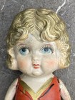 Antique 6  Bisque Moveable Arms Hand Painted Bathing Beauty Doll Made In Japan