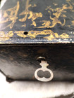 Antique Metal Shelf Locking Box