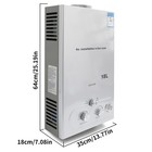 18l 36kw Lpg Propane Gas Tankless Hot Water Heater On-demand Instant Boiler 5gpm
