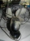 10  1939 Antique Emerson Electric 2450b Oscillating Cast Iron Metal Electric Fan