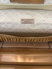 Vintage Samsonite Sentry Ii Navy Blue Train Case Makeup Trunk With Mirror