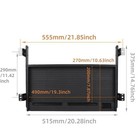 Undermount Sliding Keyboard Drawer Pull Out Keyboard Tray W  Silent Sliding Rail