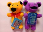 Greatful Dead Beanie Bears Lot Of 2 Cassidy Jack Straw