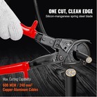 Ratchet Cable Wire Cutter Heavy Duty For Copper Aluminum Cables 240mm  
